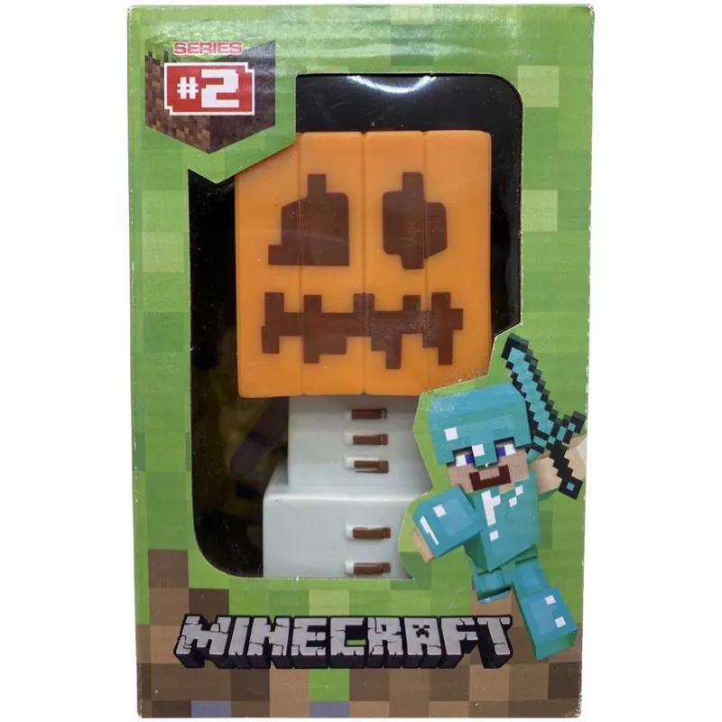 Premium Figurina Snow Golem Minecraft seria 2