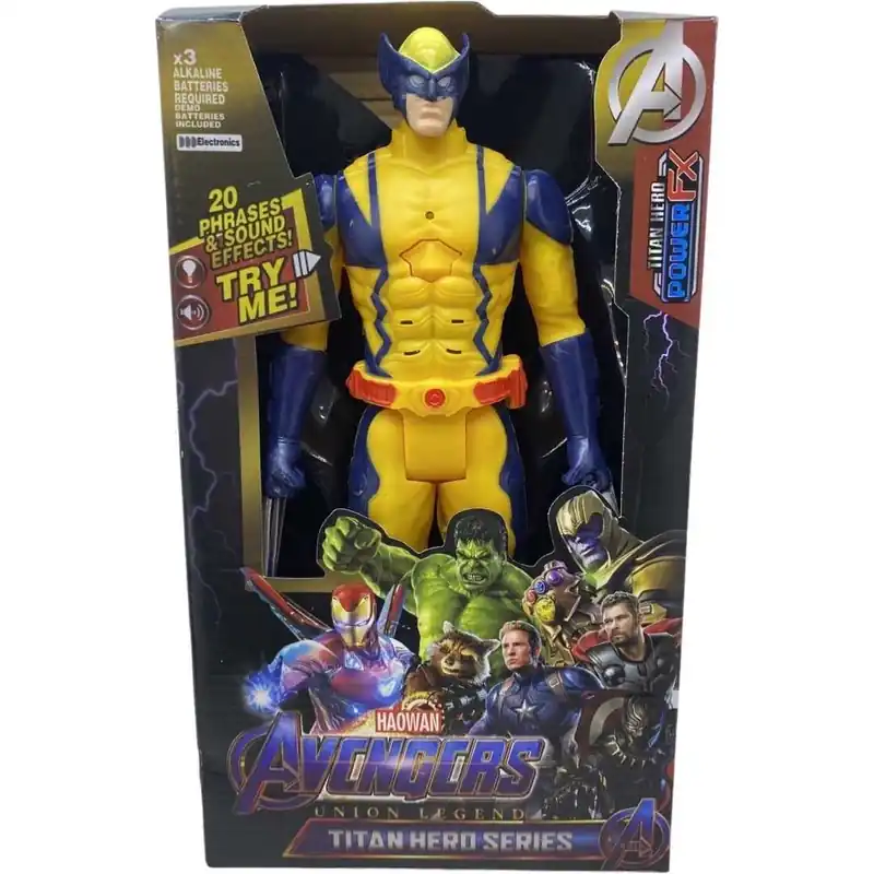 Figurina Wolverine cu lumini si sunet Ieftin