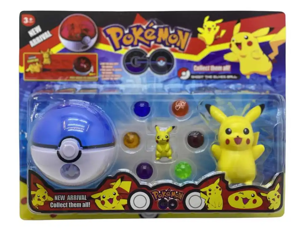 Retur ușor Set figurine Pokemon – Pikaciu PK