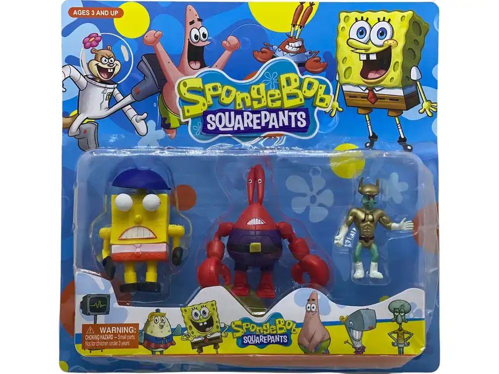 Preț mic Set figurine Spongebob