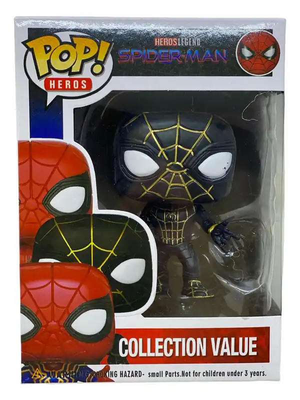 Promoție Figurina POP Spiderman negru
