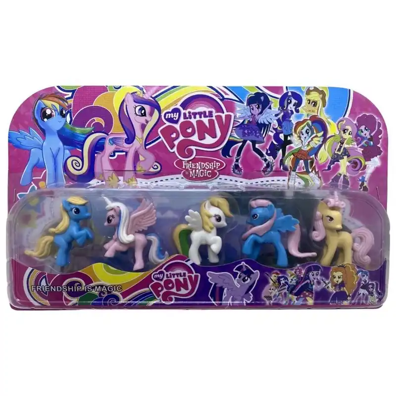 Set 5 figurine gen My Little Pony Nu rata