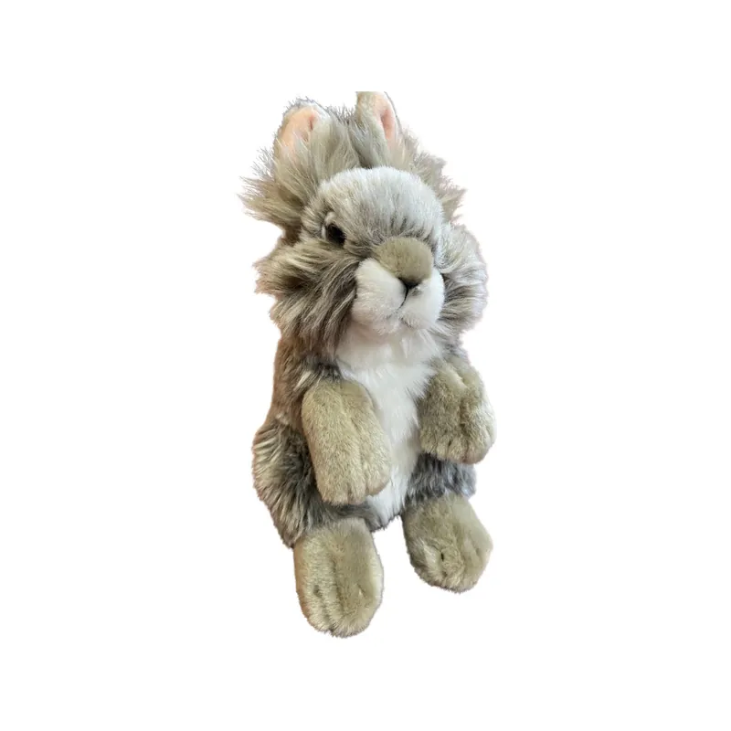 Ieftin Jucarie iepuras angora 20cm gri