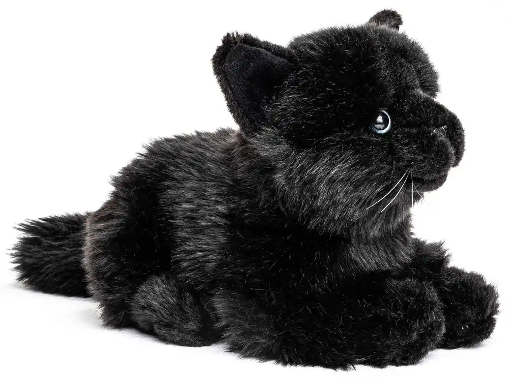 Jucarie Pisica Neagra de plus 22cm nat geo Ofertă