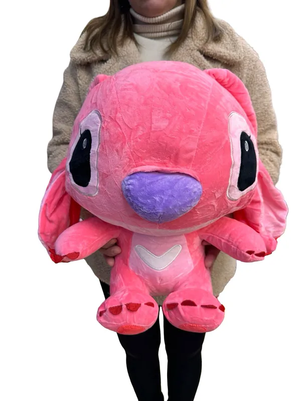 Plus Stitch Roz Angel 43 cm jucarie de plus moale Reducere specială