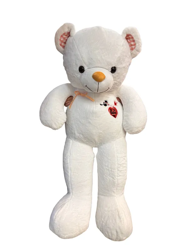Ofertă Urs urias alb 1.2m Be my Valentine