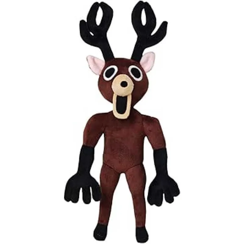 Cel mai vândut 99 Nights In The Forest Deer Plush, jucarie de plus adorabila inspirata din personajele jocului, pentru colectionari si fani ai jocurilor video, cadou ideal (in picioare)