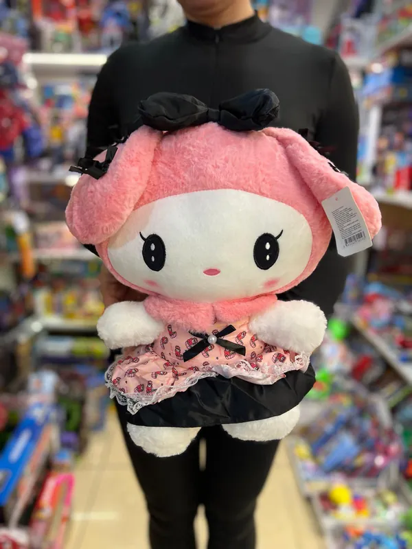 Jucarie de plus Kuromi My Melody negru- roz Preț redus