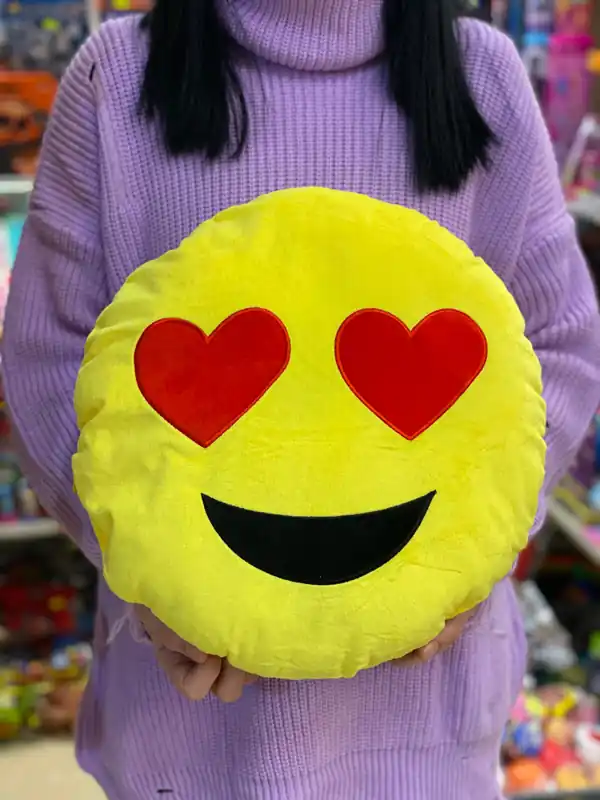 Perna emoji smiley cu ochi inimi love Popular