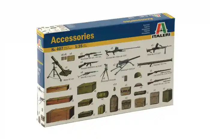 Italeri 0407 - 1 35 Accessories Ofertă exclusivă