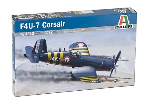 Doar azi Italeri 1313 - 1 72 Carrier-Based Fighter Aircraft F4U-7 Corsair