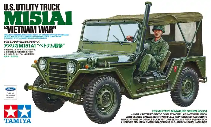 TAMIYA 35334 - 1 35 M151A1 Vietnam Mai ieftin