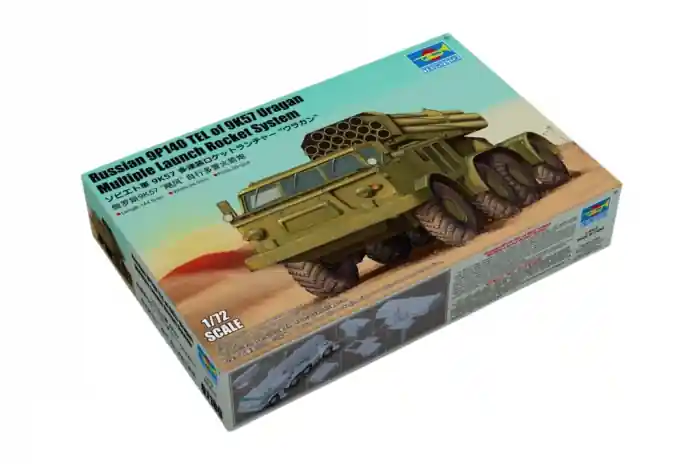 Trumpeter 07180 - 1 72 Russian 9P140 TELof 9K57 Uragan Multiple Launch Rocket Premium