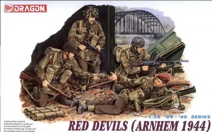 Dragon 6023 - 1 35 Red Devils (Arnhem 1944) Figure Set Preferatul clienților