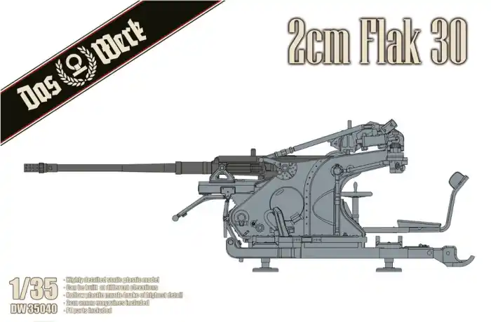 Ultima șansă Das Werk 35040 - 1 35 German 2 cm Flak 30