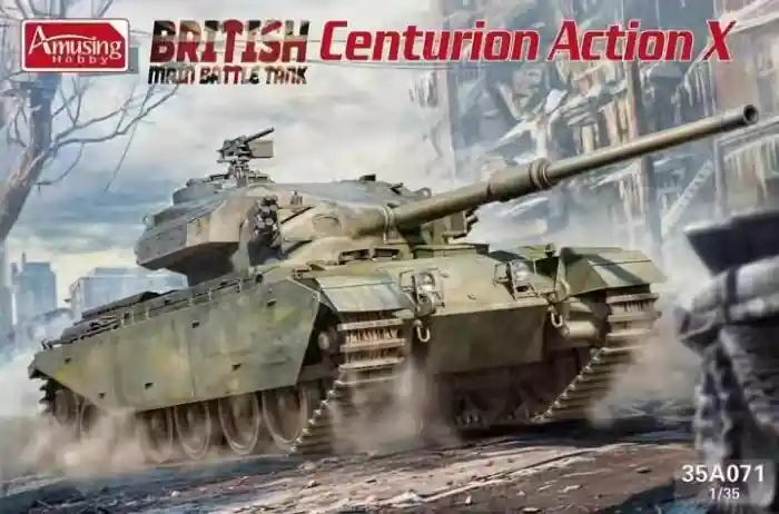 Cumpărături sigure Amusing Hobby 35A071 - 1 35 Centurion Action X British MBT