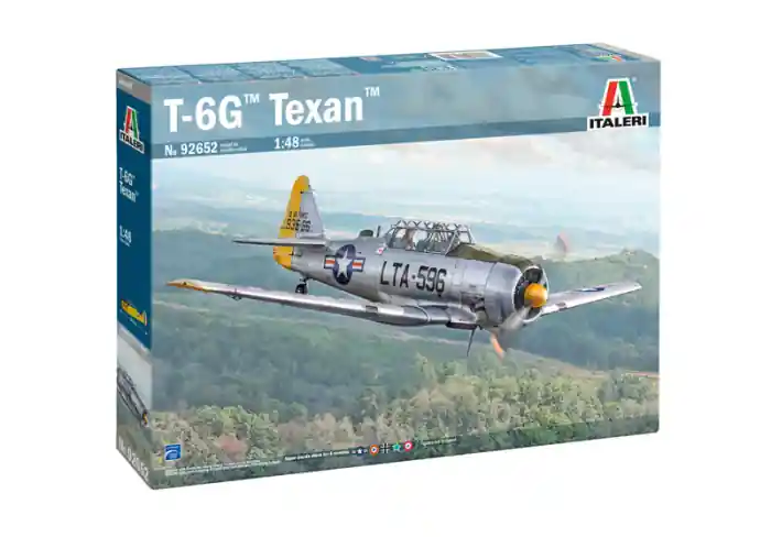 Popular Italeri 92652 - 1 48 American Trainer Aircraft North American T-6G Texan