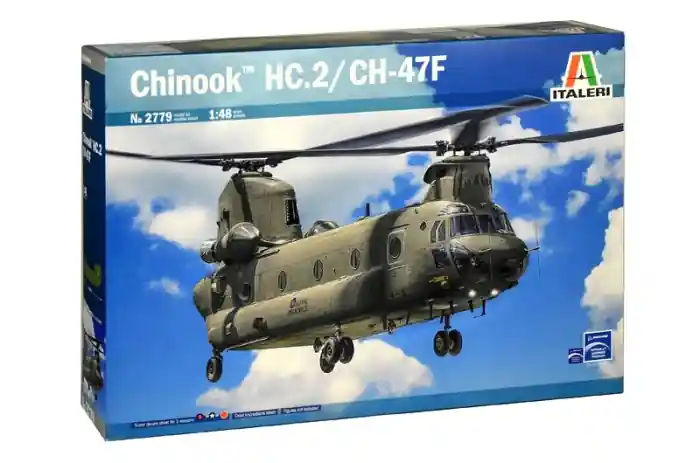 Italeri 2779 - 1 48 Chinook Hc.2/Ch-47F Plată securizată
