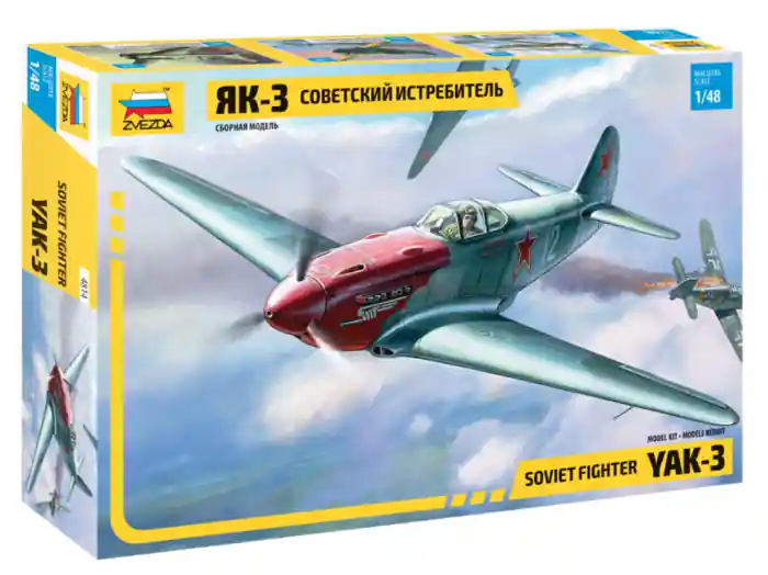 Noutate Zvezda 4814 - 1 48 YAK-3 Soviet Fighter