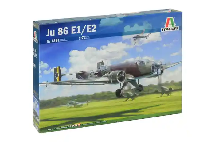 Calitate înaltă Italeri 1391 - 1 72 JU 86 E1/E2
