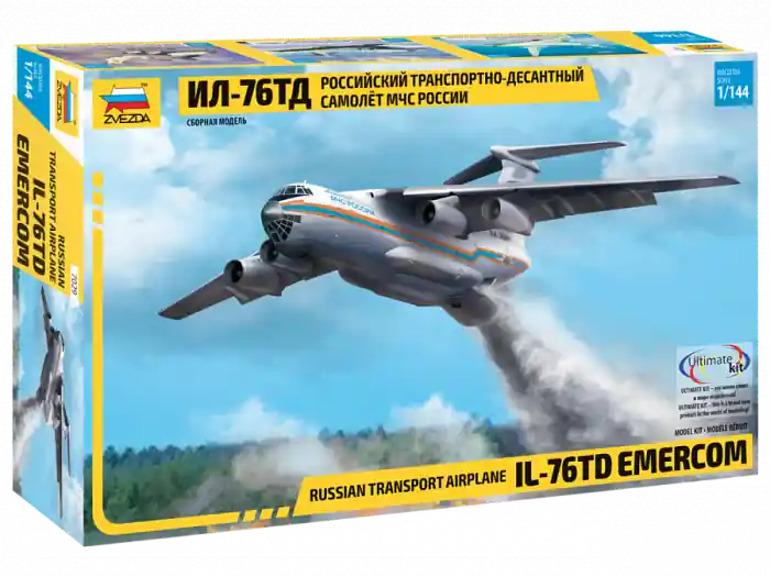 Zvezda 7029 - 1 144 IL-76 TD "EMERCOM" Ultima șansă