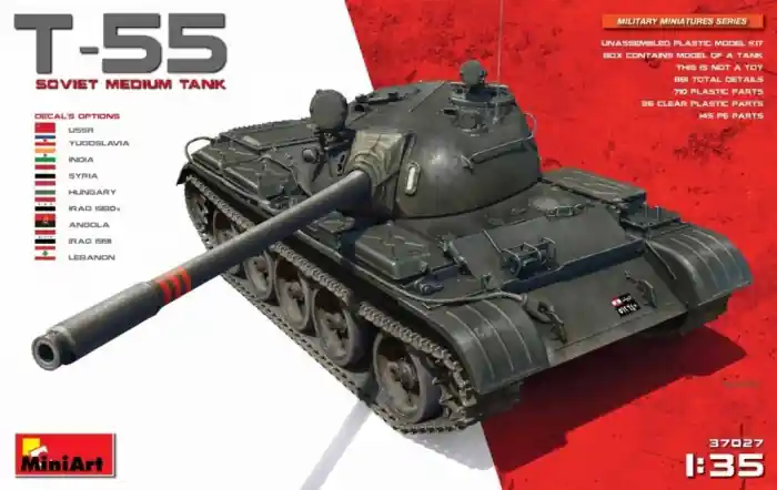 Miniart 37027 - T-55 Soviet Medium Tank 1 35 Cumpără acum