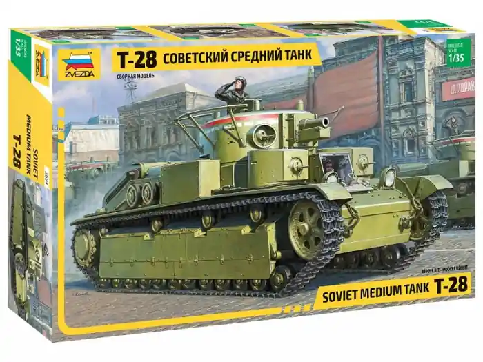 Zvezda 3694 - 1 35 T-28 HEAVY TANK Reduceri