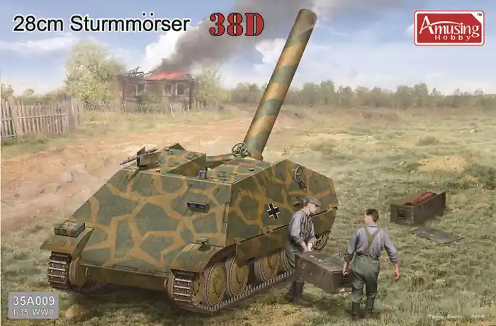 Amusing Hobby - 1 35 38D 280mm Sturmmörser Preț mic