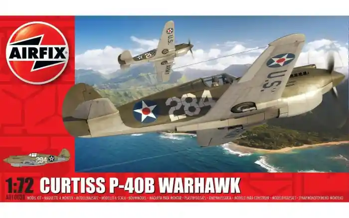 Premium Airfix 01003B - 1 72 Curtiss P-40B Warhawk