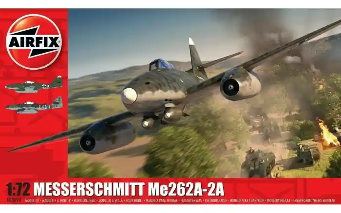 Livrare expres Airfix 03090 - 1 72 Messerschmitt ME262A-2A