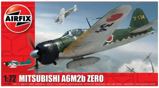 Airfix 01005 - 1 72 Mitsubishi A6M2b Zero Discount