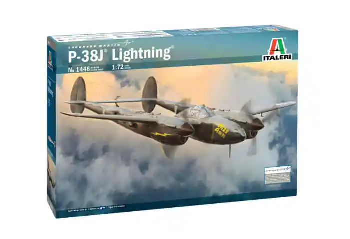 Italeri 1446 - 1 72 P-38J LIGHTNING Ofertă limitată