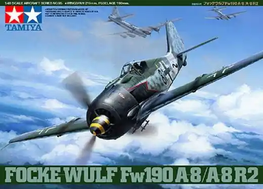 Tamiya 61095 - 1 48 Focke-Wulf Fw190 A-8/A-8 R2 Reducere