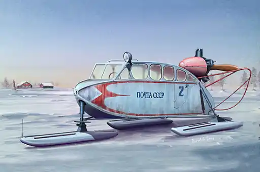 Popular Trumpeter 02355 - 1 35 Soviet NKL-6Aerosan