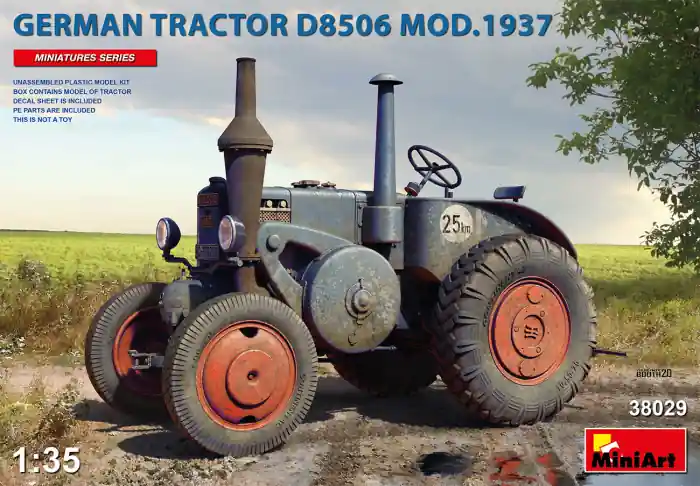 Miniart 38029 - 1 35 German Tractor D8506 Mod. 1937 Comandă acum