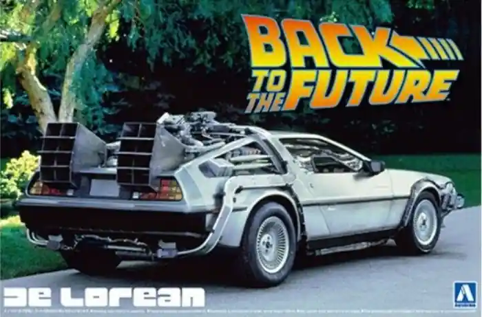 Ofertă AOSHIMA 59166 - 1 24 Back to The Future Part 1 Delorean