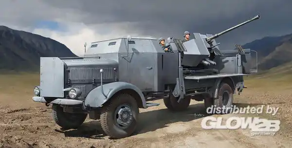 Trumpeter 09593 1 35 L4500A mit 3.7cm Flak 37 Ofertă specială