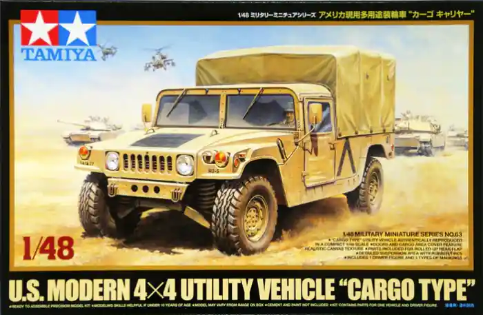 TAMIYA 32563 - 1 48 US Modern 4x4 Utility Vehicle - Cargo Type Super ofertă