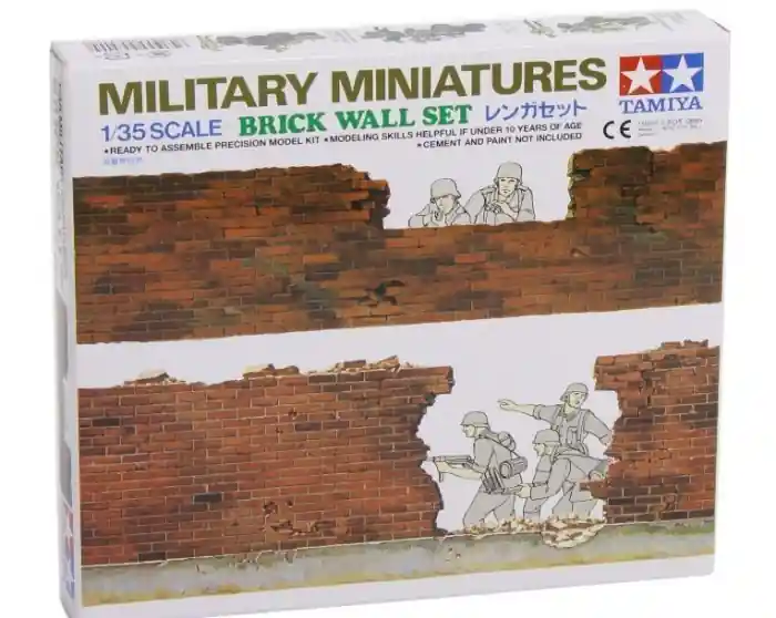 TAMIYA 35028 - 1 35 Brick Wall Set Nu rata