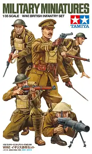 TAMIYA 35339 - 1 35 WW I British Infantry Set Reducere de preț