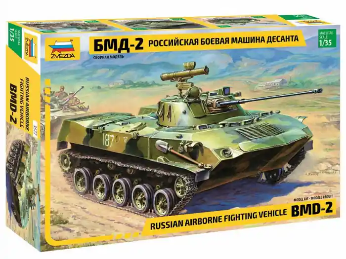 Zvezda 3577 - 1 35 BMD-2 Russian Airborn Tank Ieftin