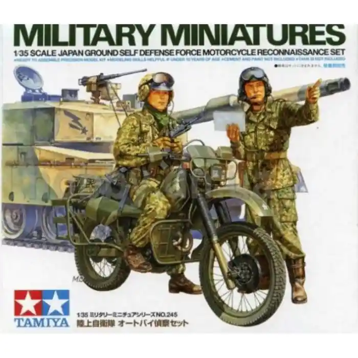TAMIYA 35245 - 1 35 Motorcycle Recon Set Popular