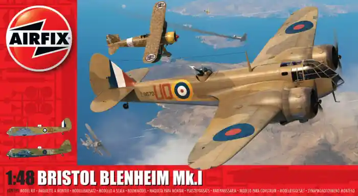 Lichidare de stoc Airfix 09190 - 1 48 Bristol Blenheim Mk1