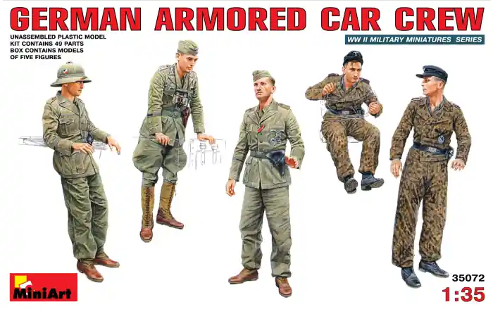 Miniart 35072 - 1 35 German Armoured Car Crew Cumpără acum