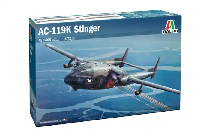 Ofertă exclusivă Italeri 1468 - 1 72 AC-119K Stinger
