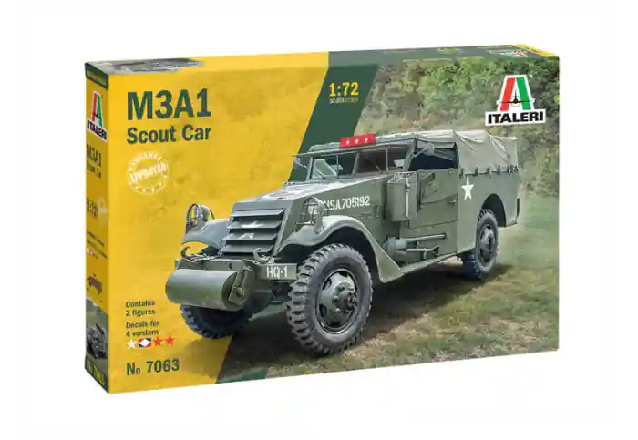 Mai ieftin Italeri 7063 - 1 72 M3A1 Scout Car