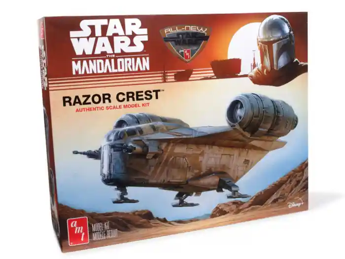 Doar azi AMT 1273 1 72 Mandalorian Razor Crest