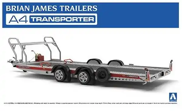 Aoshima 05260 - 1 24 Brian James Trailer A4 Transport Reduceri