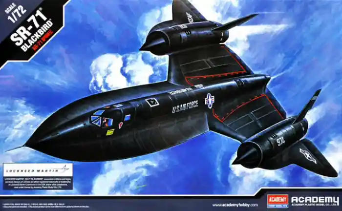 Academy 12448 - 1 72 SR-71 BLACKBIRD Preț mic