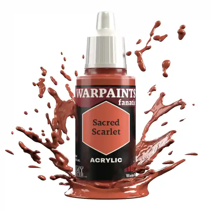 Reducere extra The Army Painter - Warpaints Fanatic Sacred Scarlet